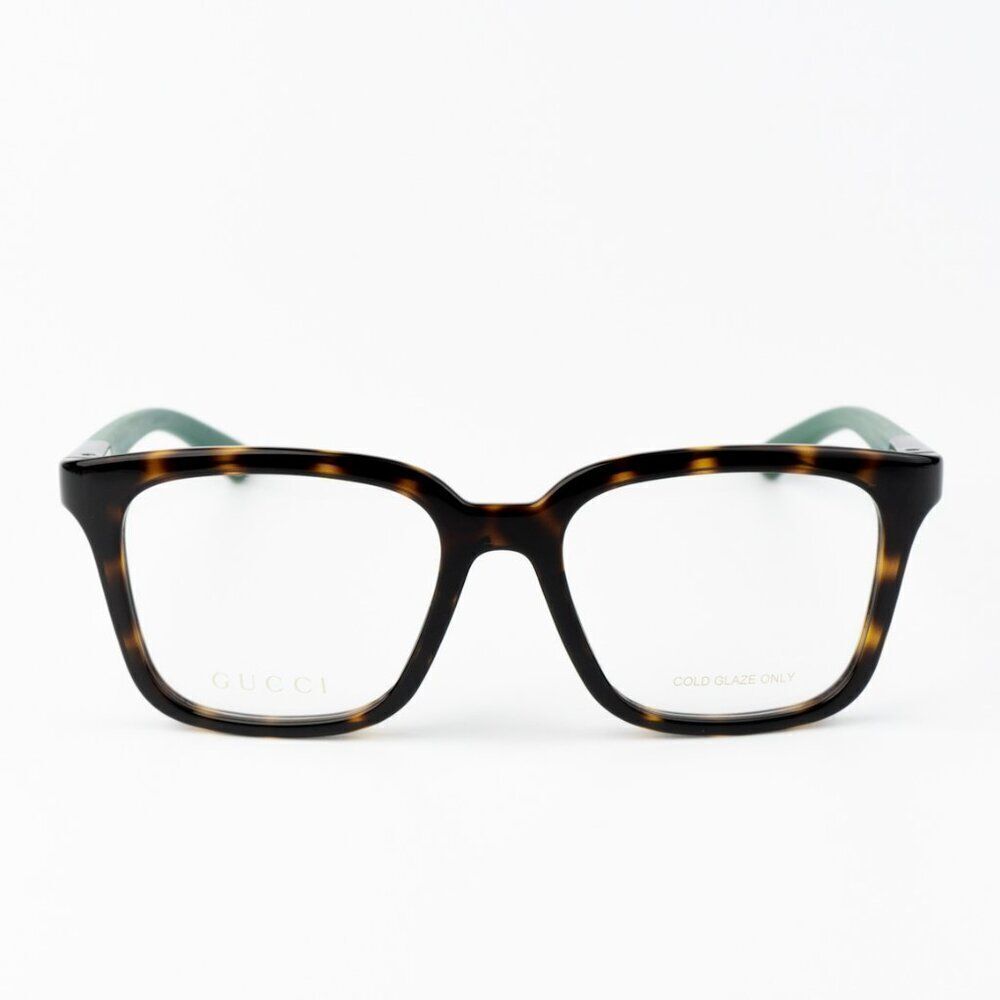 NEW Gucci GG1738O 003 Havana Green Unisex Square Eyeglasses GG 1738O
